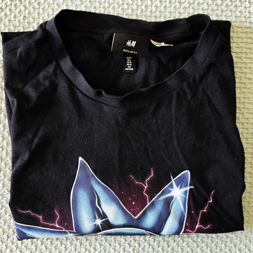 H&M Rick and Morty T-Shirt size L like new, black