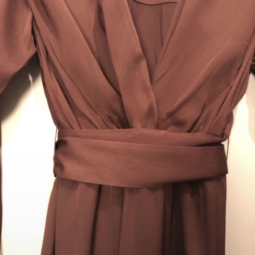 Massimo Dutti long dress 100% viscose, new, size XS/S, burgundy