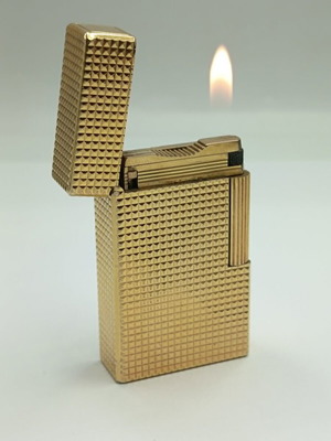 Dupont Line 1 gold-plated lighter like new