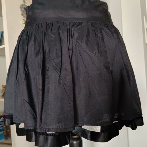 Miss Selfridge Mini Skirt Size M Black Like New