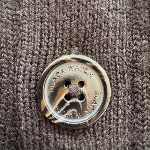 Black Watch England Merino Wool Cardigan men's size L used