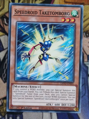 Speedroid Taketomborg ефектна карта Yu-Gi-Oh!
