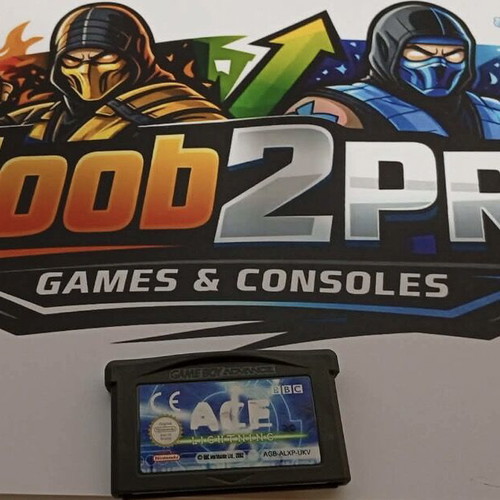 Ace Lightning game for Game Boy Advance used
