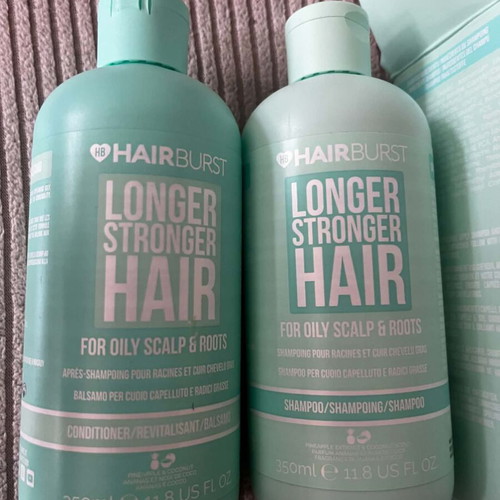 Hairburst shampoo and conditioner for oily scalp and roots, brand new