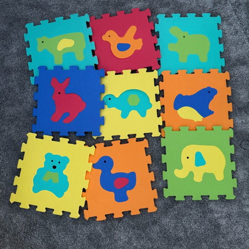 Children's floor puzzle Jumbo 31.5x31.5 cm new with animal designs
