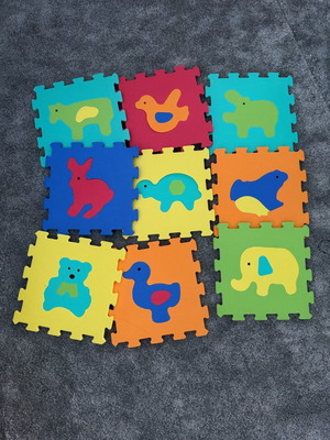Children's floor puzzle Jumbo 31.5x31.5 cm new with animal designs