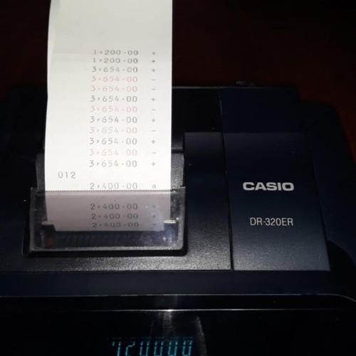 Casio DR-320ER professional calculator like new