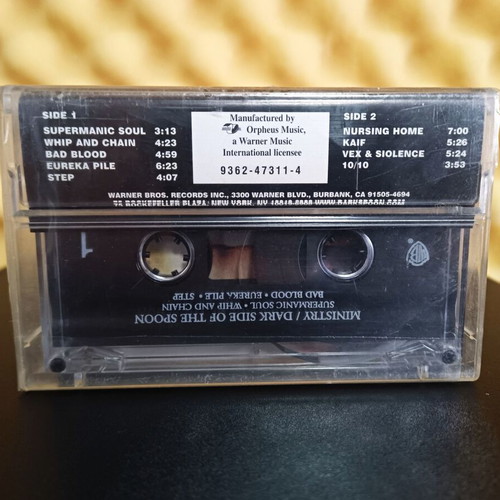 Ministry Dark Side of the Spoon cassette tape new