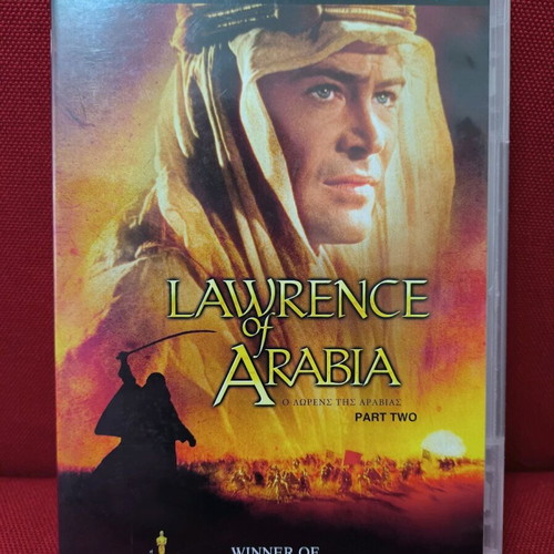 Lawrence of Arabia Part 2 DVD like new, biography historical