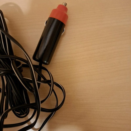 Car flashlight like new with long cable and hook
