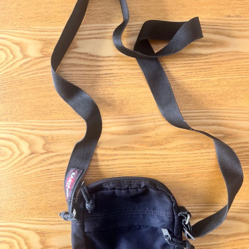 Eastpak Buddy black crossbody bag used, nylon