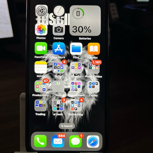 Iphone X Black 256GB used, battery needs replacement