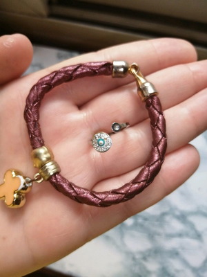 Children's bracelet and ring set used
