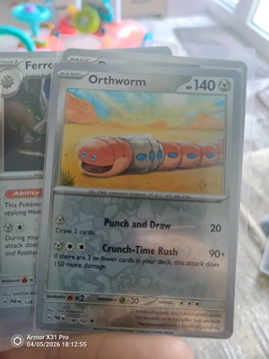 Pokemon Orthworm (PAR 138) Holo like new