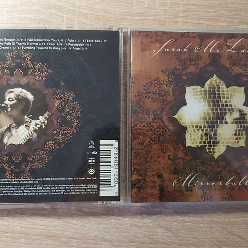 Mirrorball CD by Sarah Mclachlan like new, live 1999