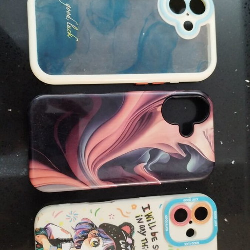 iPhone 16 cases used, set of 3 pieces