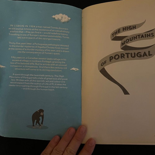 The High Mountains of Portugal like new, novel by Yann Martel