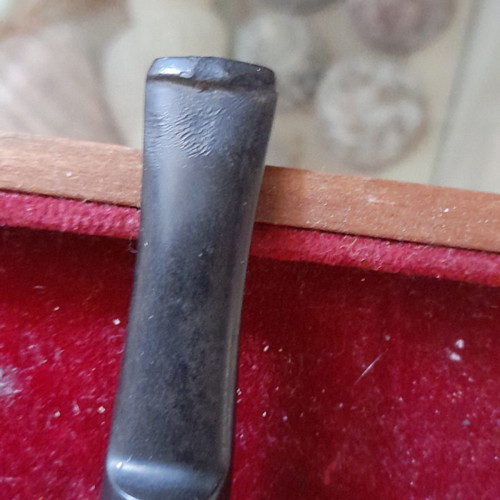 Pipe used with silver decoration
