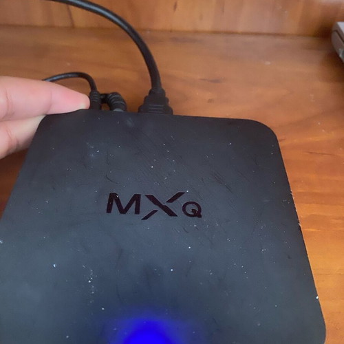 Android TV box MXQ used, working