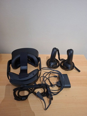 HTC VIVE Focus 3 Business Edition VR headset used with Eye Tracker