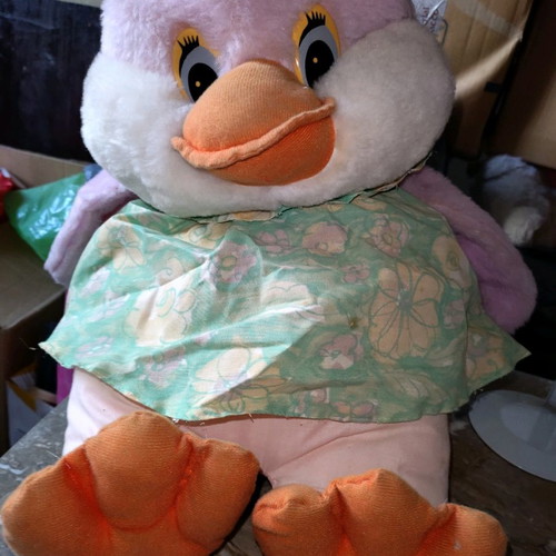 Large plush duck new