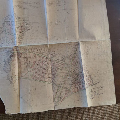 Aigaleo maps used, set of 3 pieces