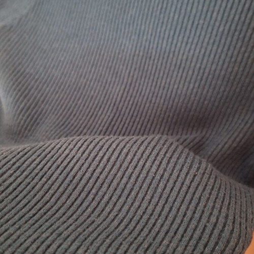 Petrol turtleneck sweater used, knit, size S