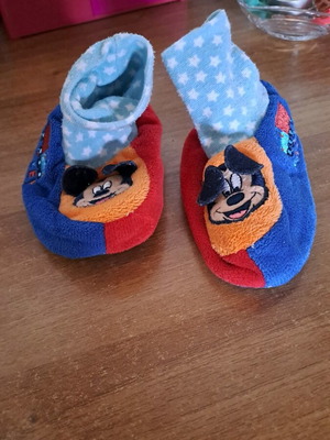 Baby booties used