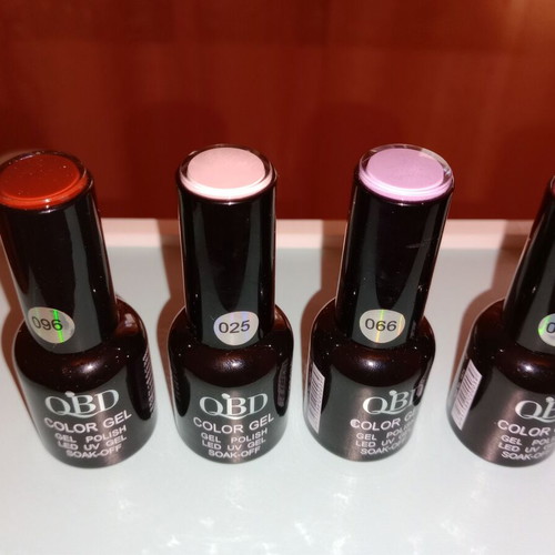 QBD semi-permanent nail polish used
