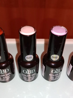 QBD semi-permanent nail polish used