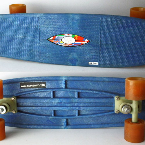 Vintage 80's Skateboard Eagle 66cm Pegasus made in Greece καινούργιο