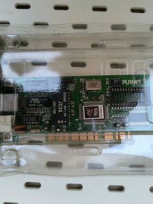 Planet ENW-8300 PCI network card used, retro