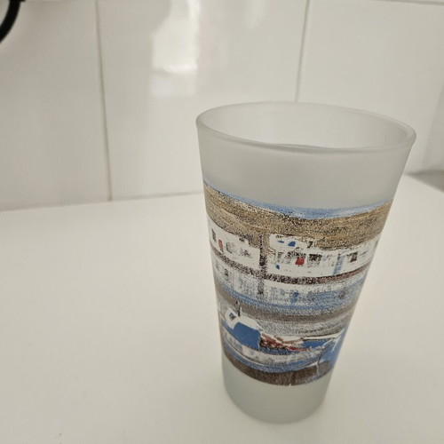 Collectible glass by Zografou N. Antonopoulou like new