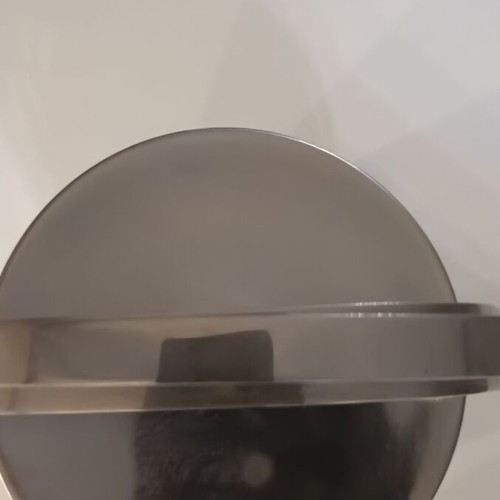 Inox ice bucket new with tongs and airtight lid