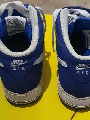 Nike Air Force 1 Mid μποτάκια σαν καινούργια, μέγεθος 44, μπλε