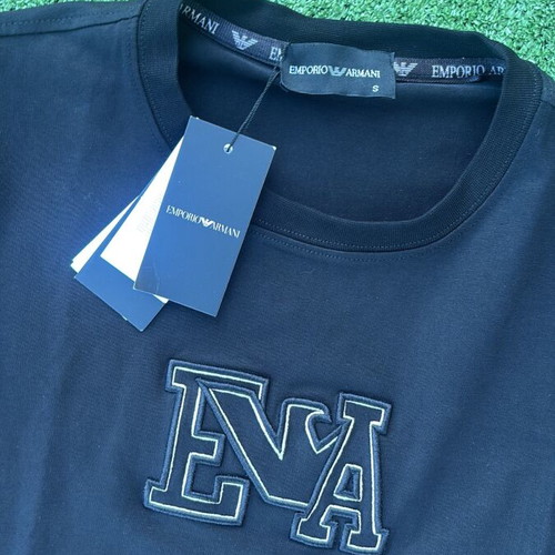 Emporio Armani T-shirt new, black, size S