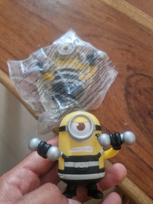 Pumping Iron Minion collectible figure from Despicable Me 3