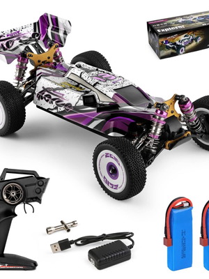 WLtoys 124019 RC buggy used, 1/12 scale, 4x4, 55+ km/h