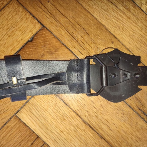 Harley Davidson belt new, genuine leather, black, size 105 cm