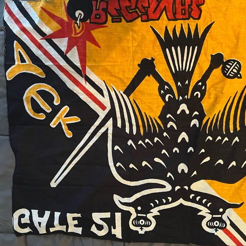 AEK Original 21 Small Flag from the 90s Like New