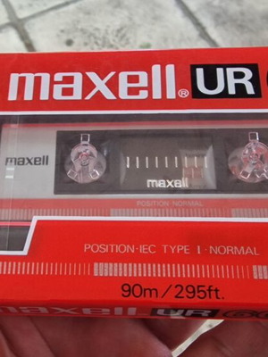 Maxell UR60 σφραγισμένη κασέτα ήχου