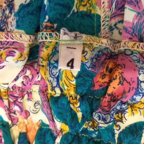 Maxi skirt multicolor like new, size L