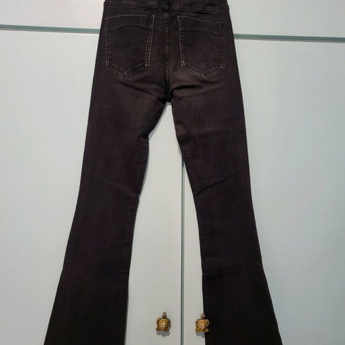 Zara black flare jeans like new