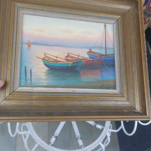 Brikman artwork used, framed painting