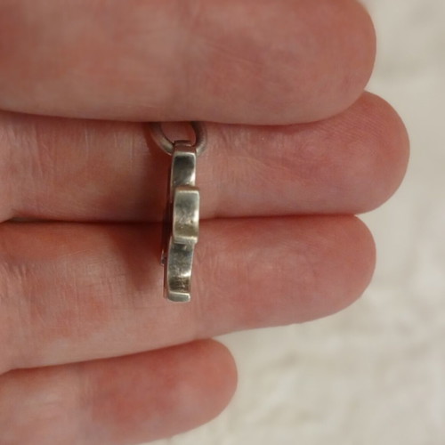 Silver 925 solid cross vintage, like new