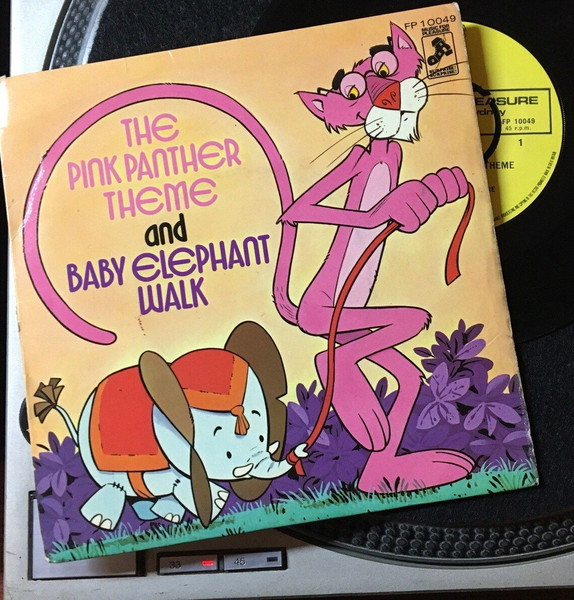 1974 Strings For Pleasure - The Pink Panther Theme/Baby Elephant Walk , Vinyl, 7", 45 RPM