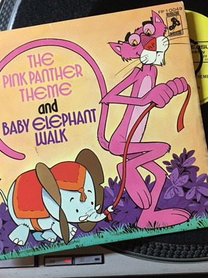 Vinyl 7" used with The Pink Panther Theme and Baby Elephant Walk