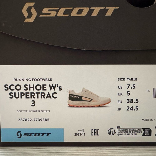 Scott Supertrac 3 new women's trail running shoes EU38.5