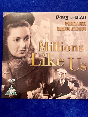 Millions Like Us DVD σαν καινούργιο, αγγλική έκδοση χωρίς ελληνικούς υπότιτλους