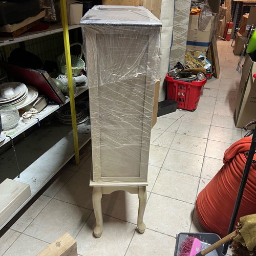 Furniture cabinet with drink holders like new